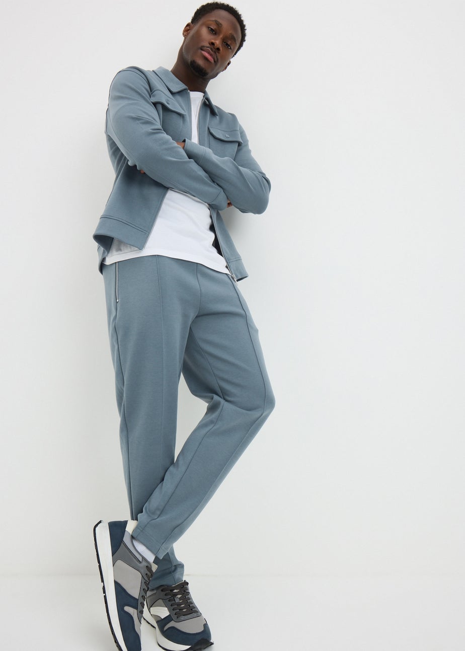 Blue Smart Co Ord Shacket