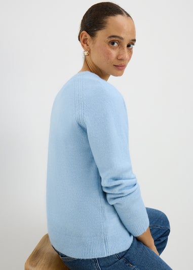 Light Blue Knitted Jumper