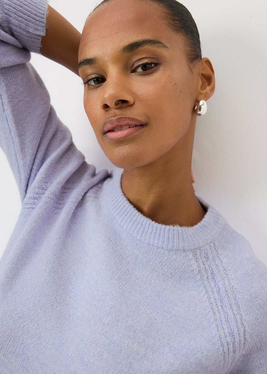 Lilac Crew Neck Jumper