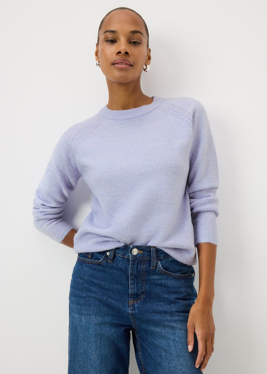 Lilac Knitted Jumper