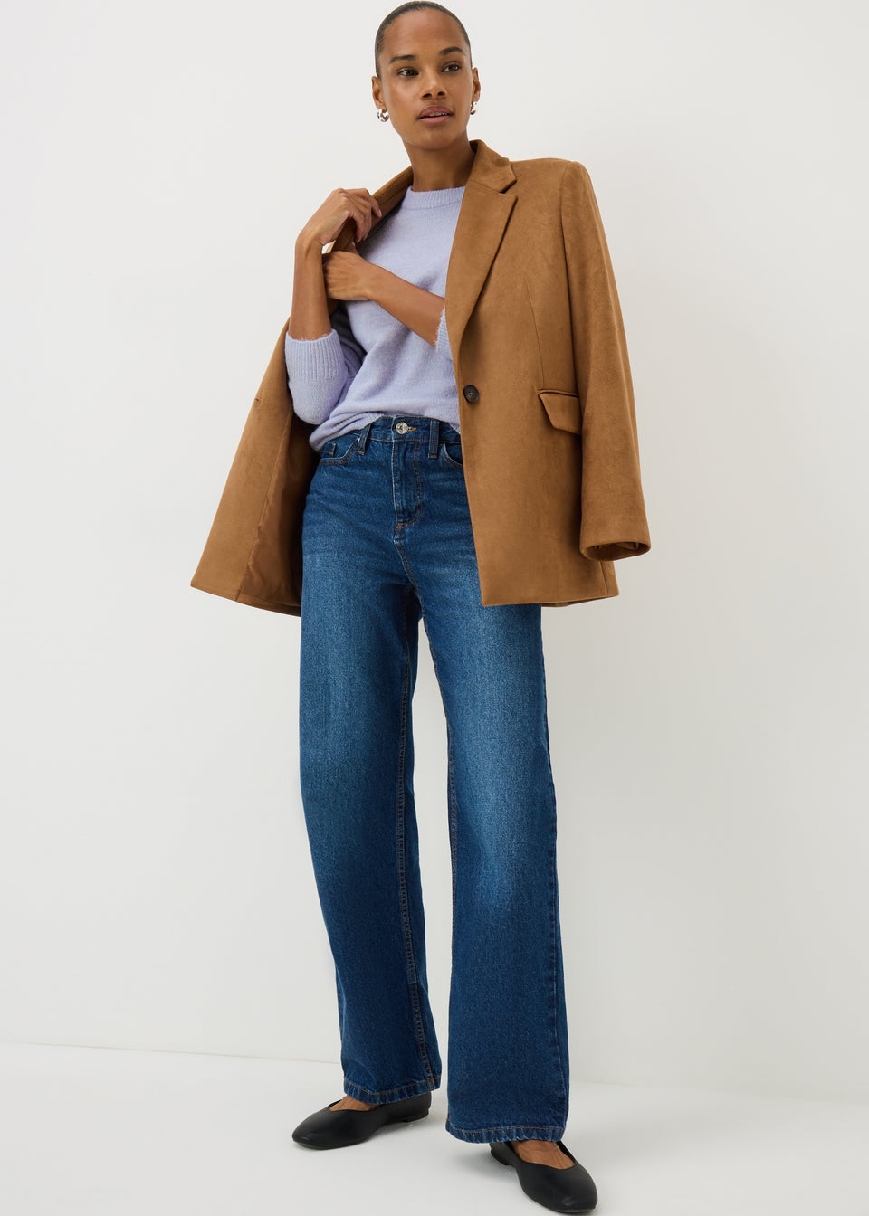 Lilac Crew Neck Jumper