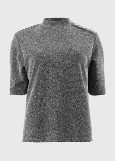 Et Vous Grey Co Ord Top