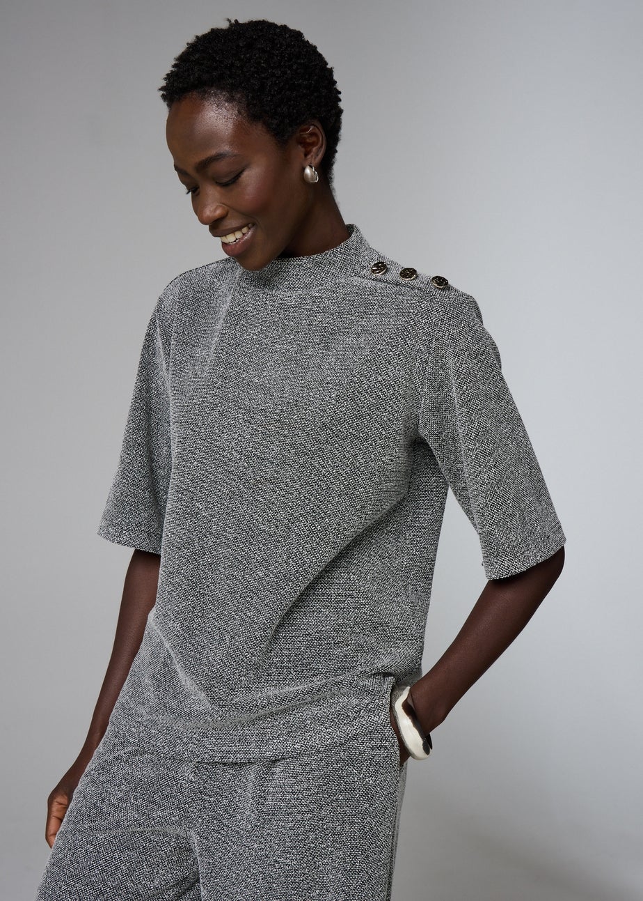 Et Vous Grey Co Ord Top