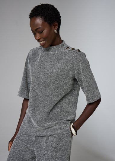 Et Vous Grey Co Ord Top