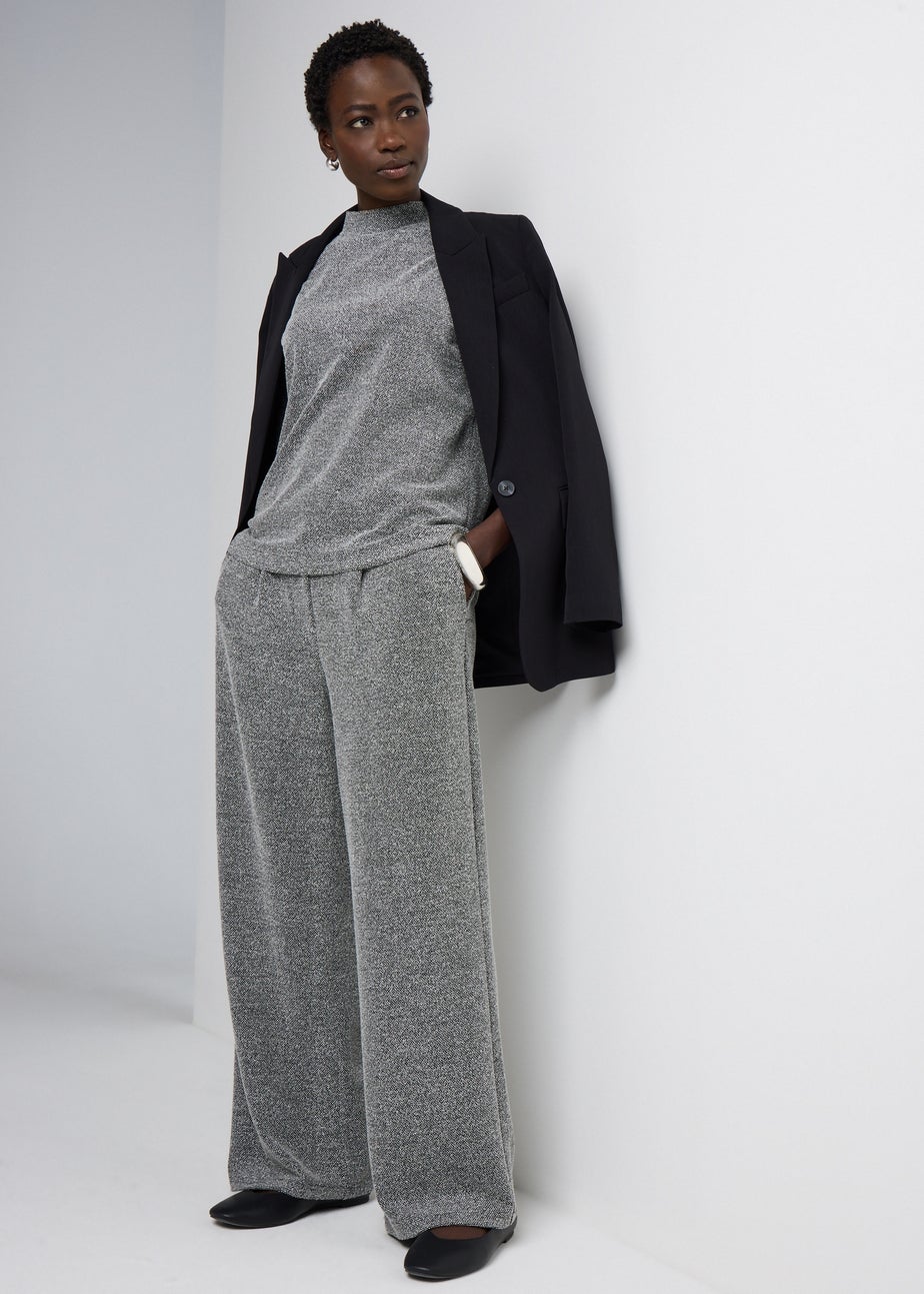 Et Vous Grey Co-Ord Wide Leg Trousers
