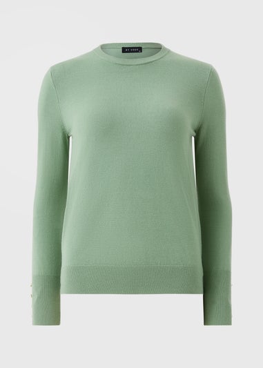 Et Vous Sage Fine Gauge Jumper