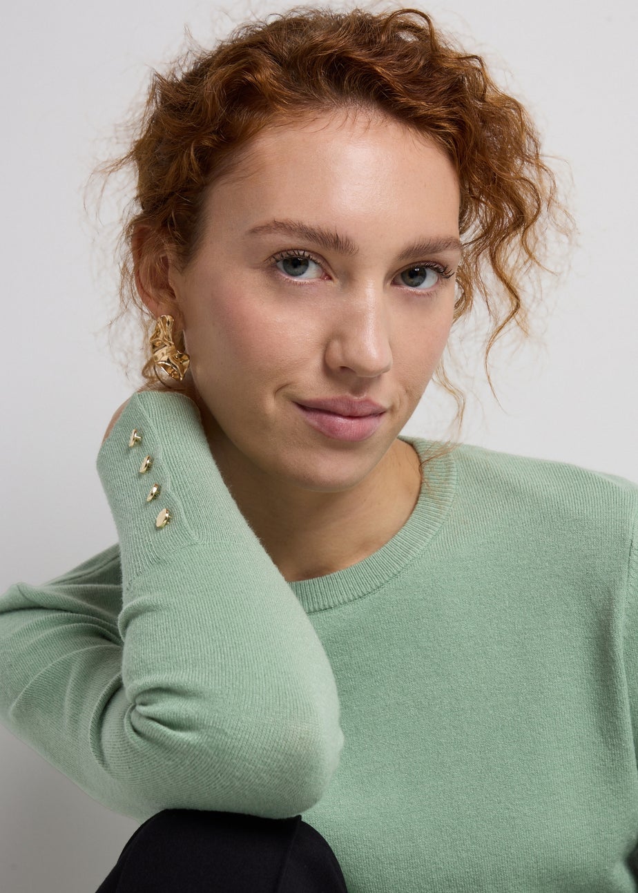 Et Vous Sage Fine Gauge Jumper