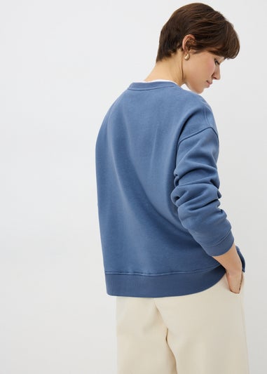Blue Bisous Sweatshirt