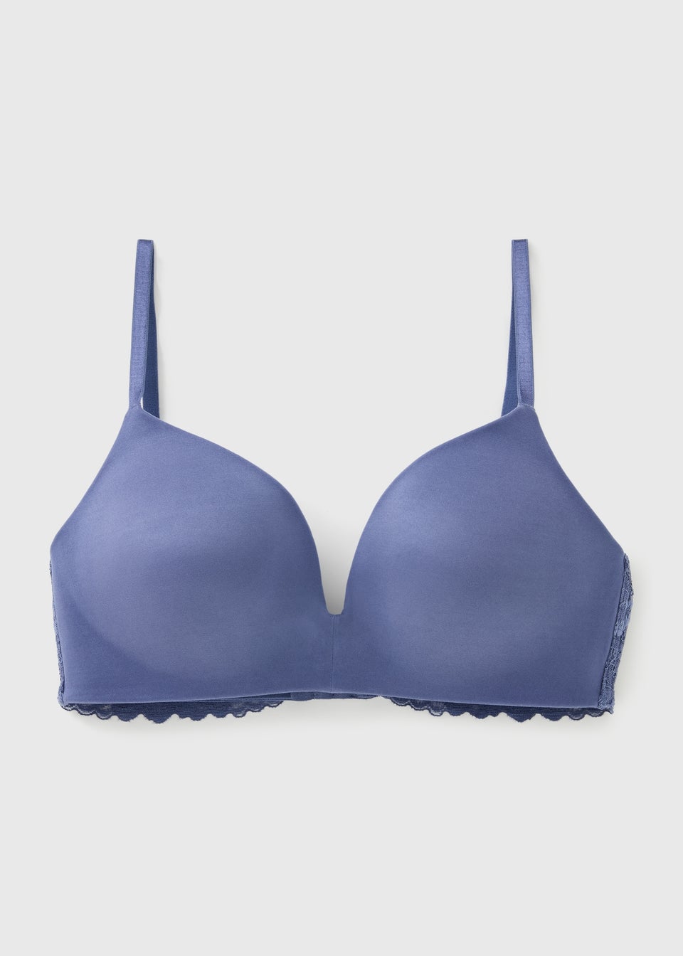 Blue Comfort Luxe Supersoft Non Wired Bra