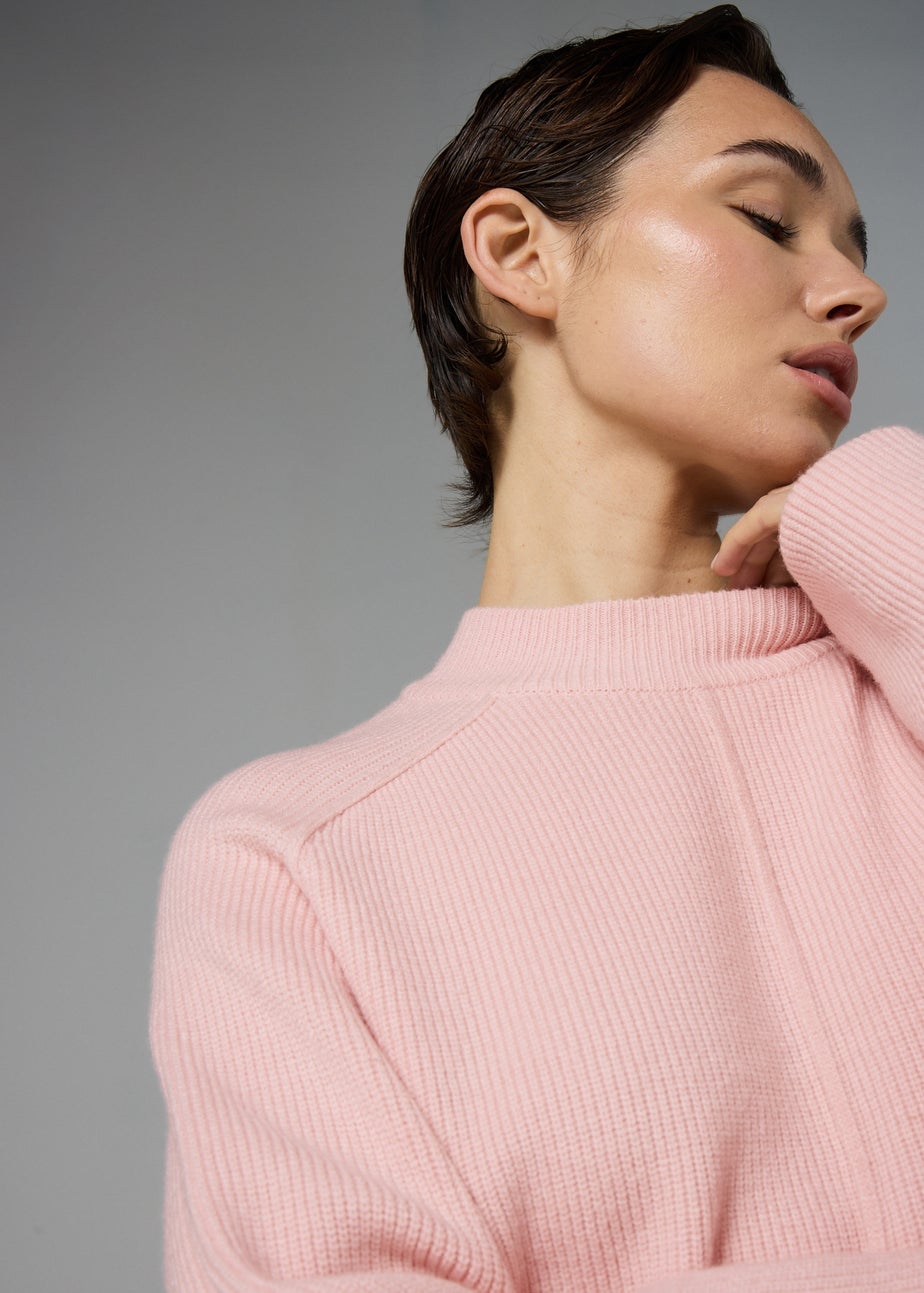 Et Vous Pink Shirt Jumper