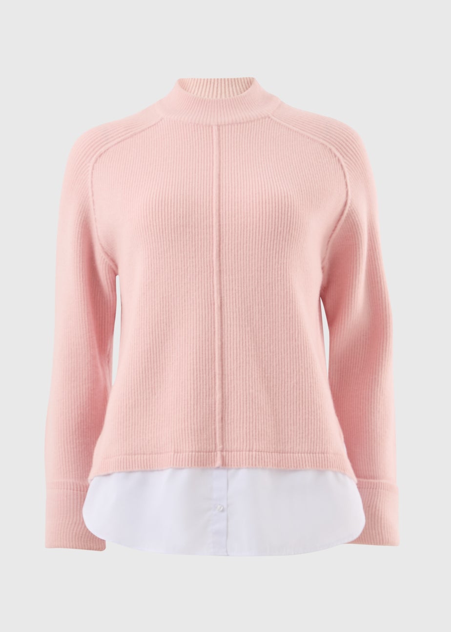Et Vous Pink Shirt Jumper