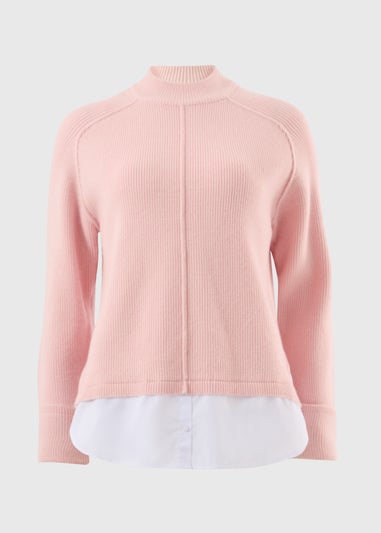Et Vous Pink Shirt Jumper