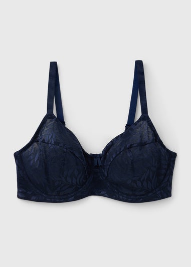 Navy Lace DD+ Bra