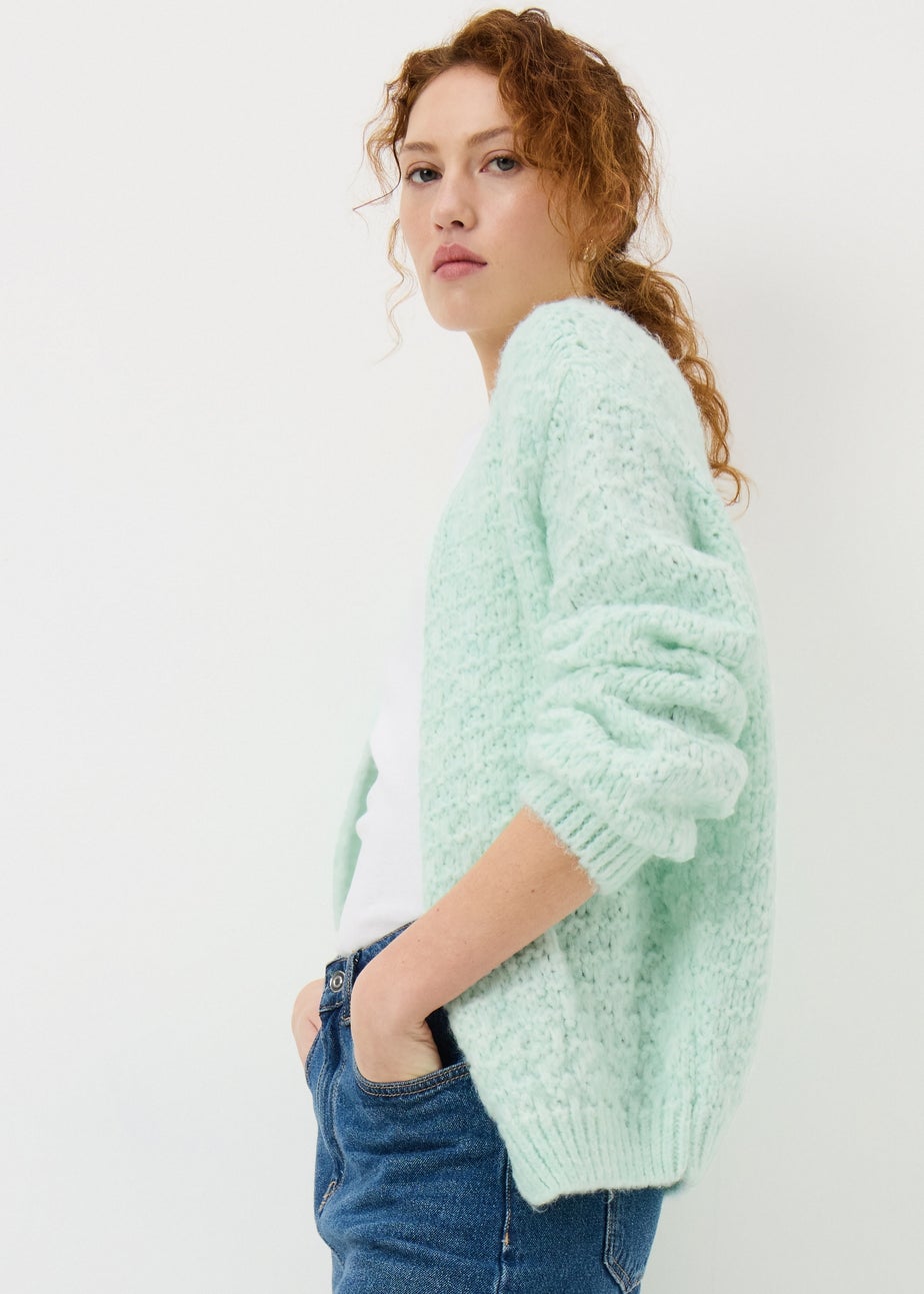 Pale Green Lofty Cardigan