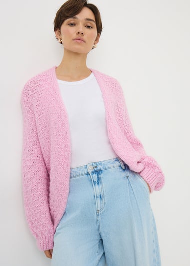 Pale Pink Lofty Cardigan