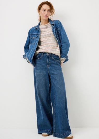 Multi Colour Stripe Space Dye Jumper