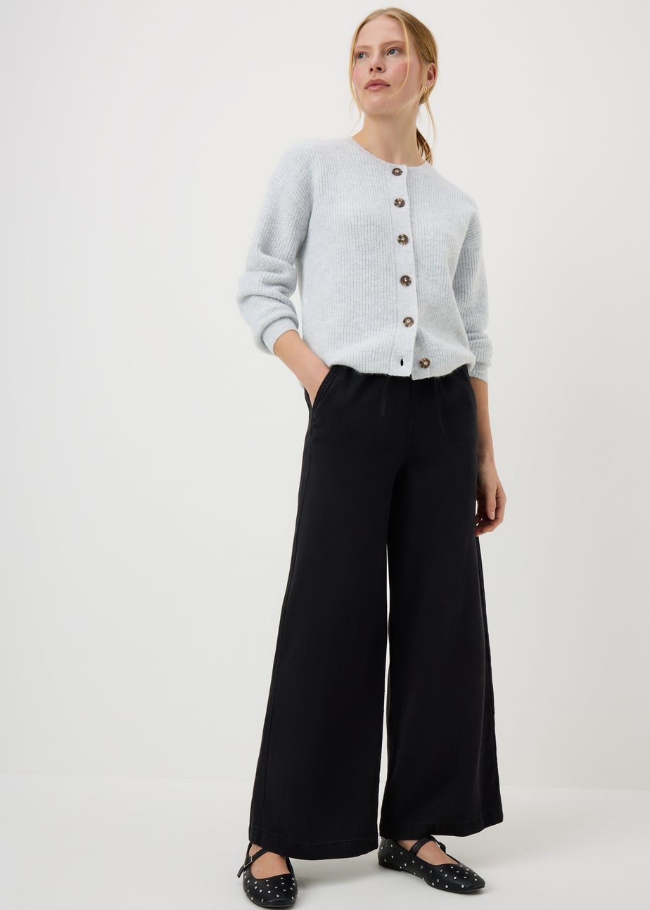 Grey Knitted Cardigan