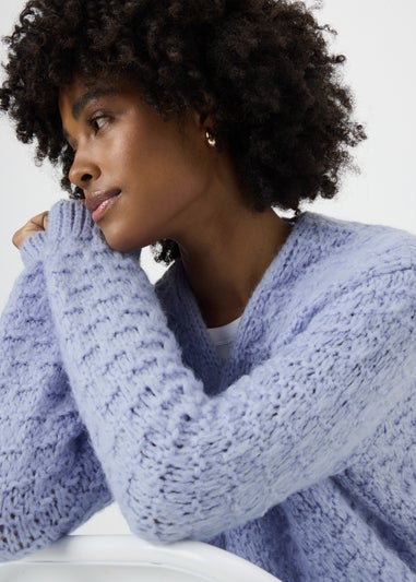 Lilac Lofty Cardigan
