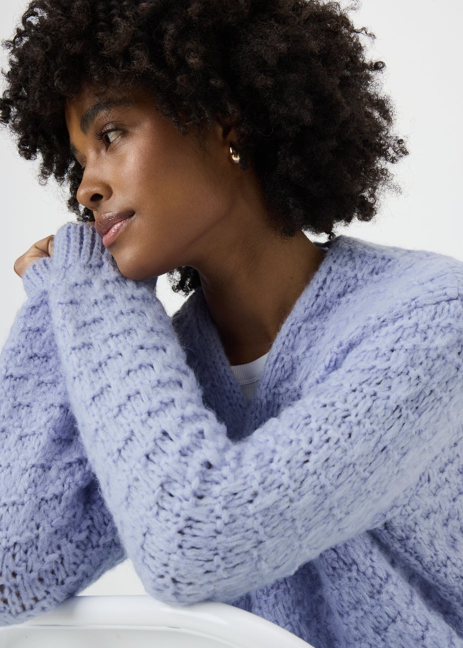Lilac Lofty Cardigan