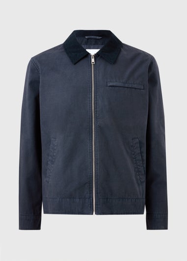 Blue Canvas Chore Jacket