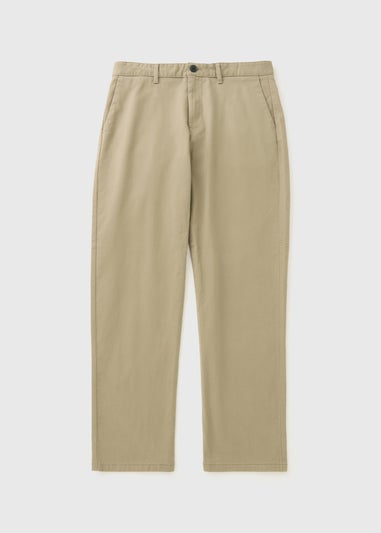 Sand Straight Fit Chinos