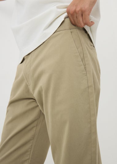 Sand Straight Fit Chinos