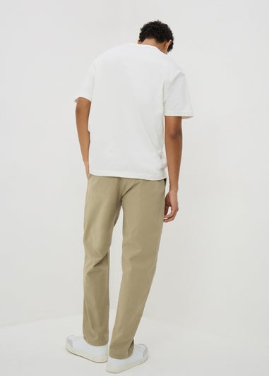 Sand Straight Fit Chinos