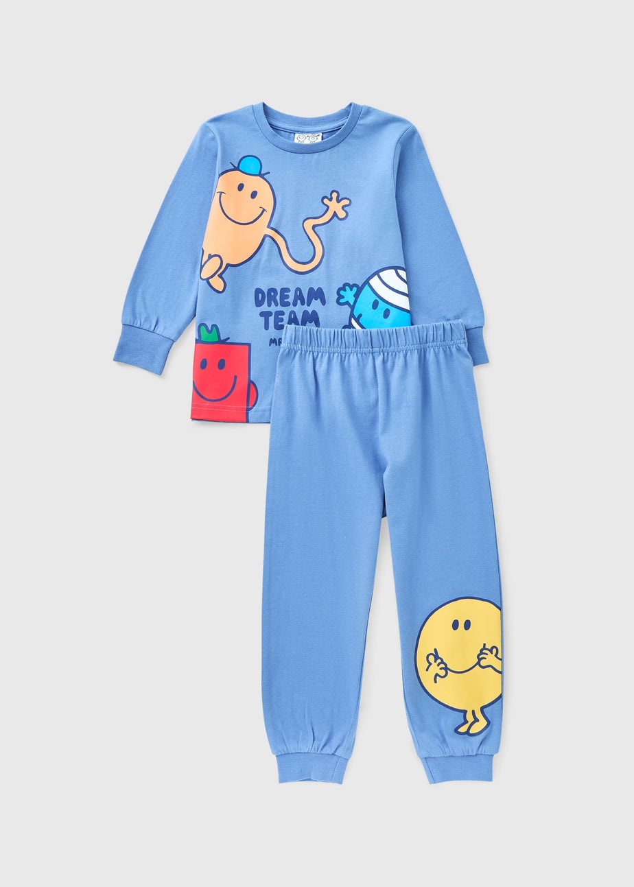 Mr Men Boys Blue Pyjama Set (1-7yrs)