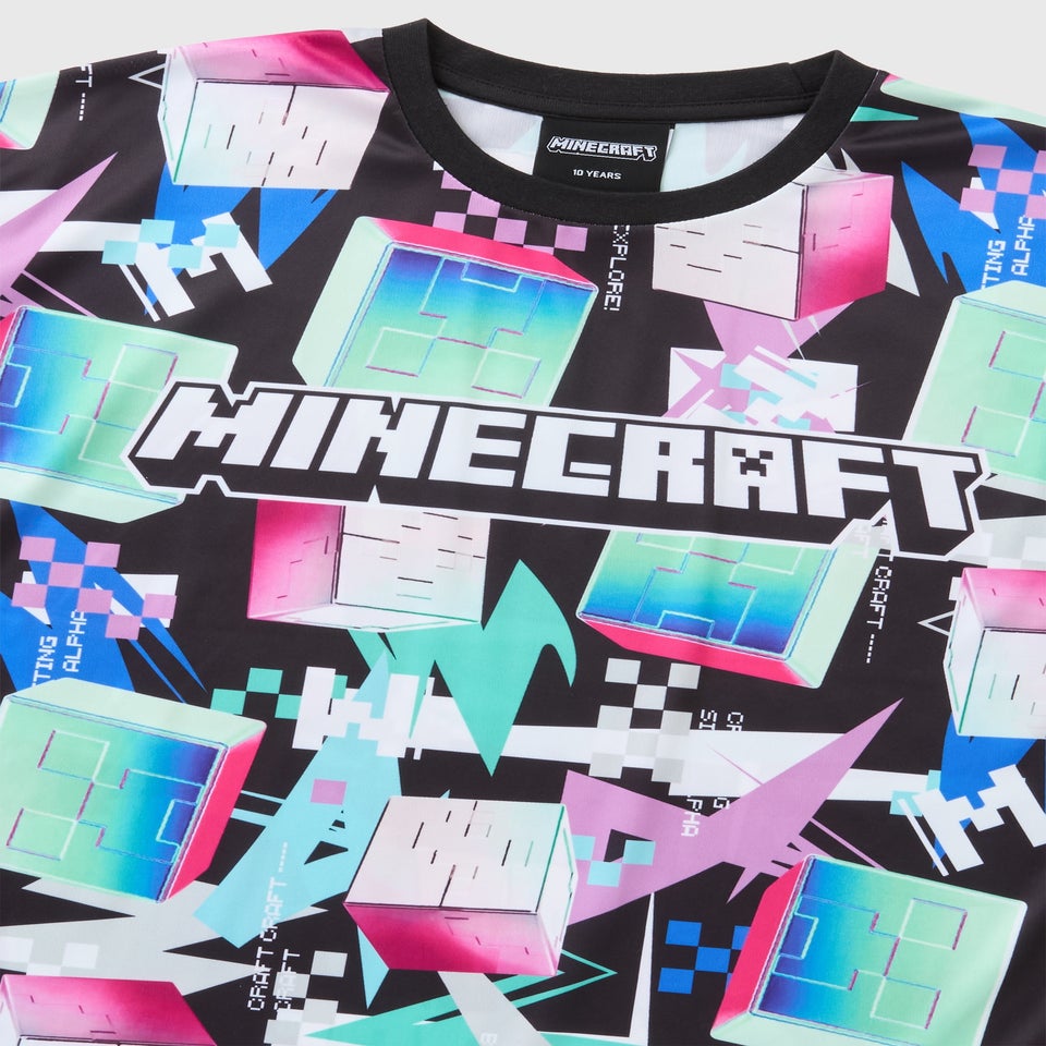 Minecraft Boys Multicolour T-Shirt (5-13yrs)
