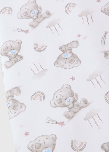 Tiny Tatty Teddy Baby White Sleeping Bag (Newborn-23mths)