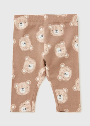 Baby Brown Bear Leggings (Newborn-23mths)