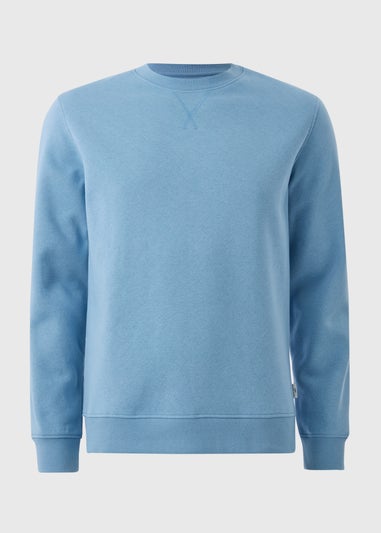 Light Blue Crew Neck Sweatshirt