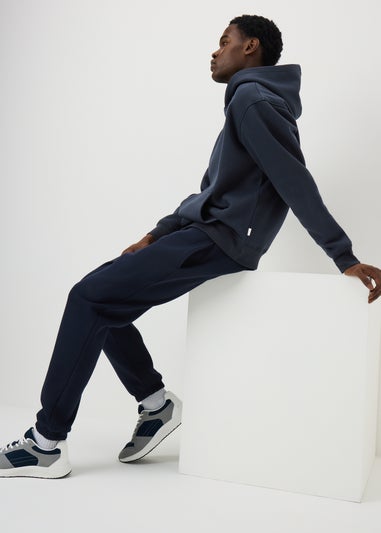Navy Relaxed Fit Jogging Bottoms