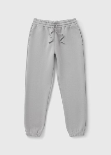 Light Grey Relaxed Fit Jogging Bottoms