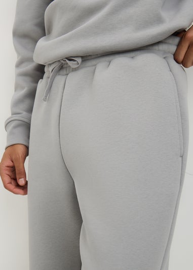 Light Grey Relaxed Fit Jogging Bottoms