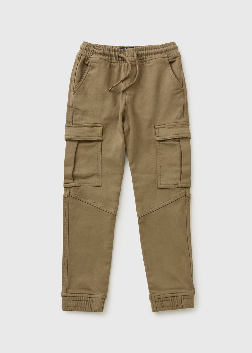 Boys Khaki Knitted Cargos (7-15yrs)