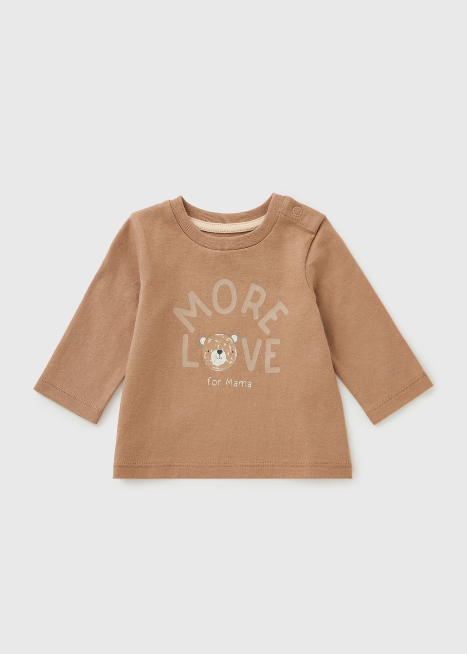 Baby Brown Bear T-Shirt (Newborn-23mths)