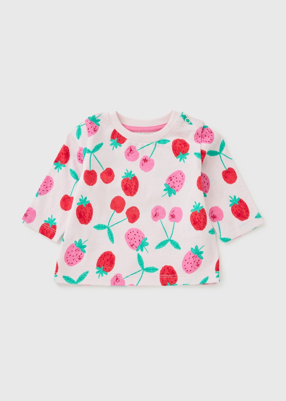 Baby Pink Fruit Sweatshirt (Newborn-23mths)