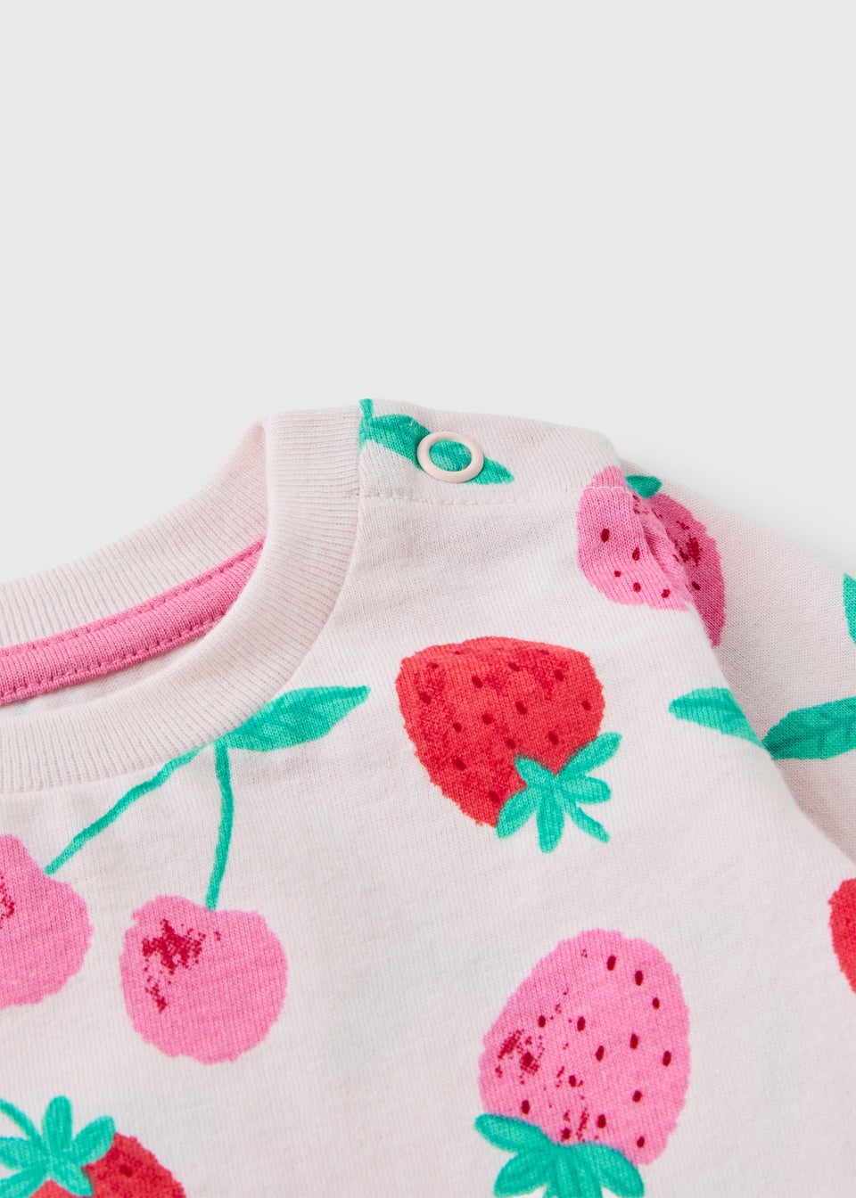Baby Pink Fruit Sweatshirt (Newborn-23mths)