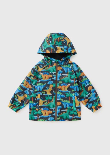 Boys Multicolour Dino Raincoat (1-7yrs)