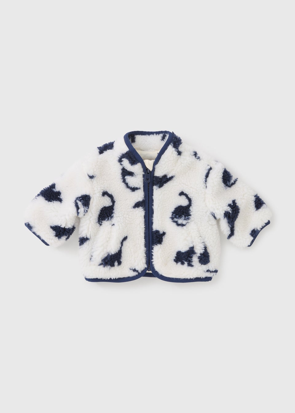 Baby Cream Dino Borg Jacket (Newborn-23mths)