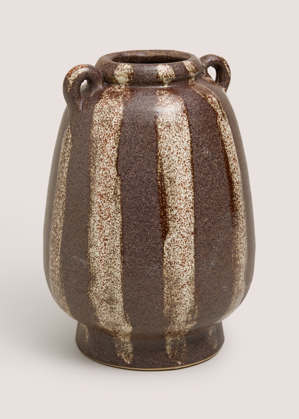 Brown Reactive Vase