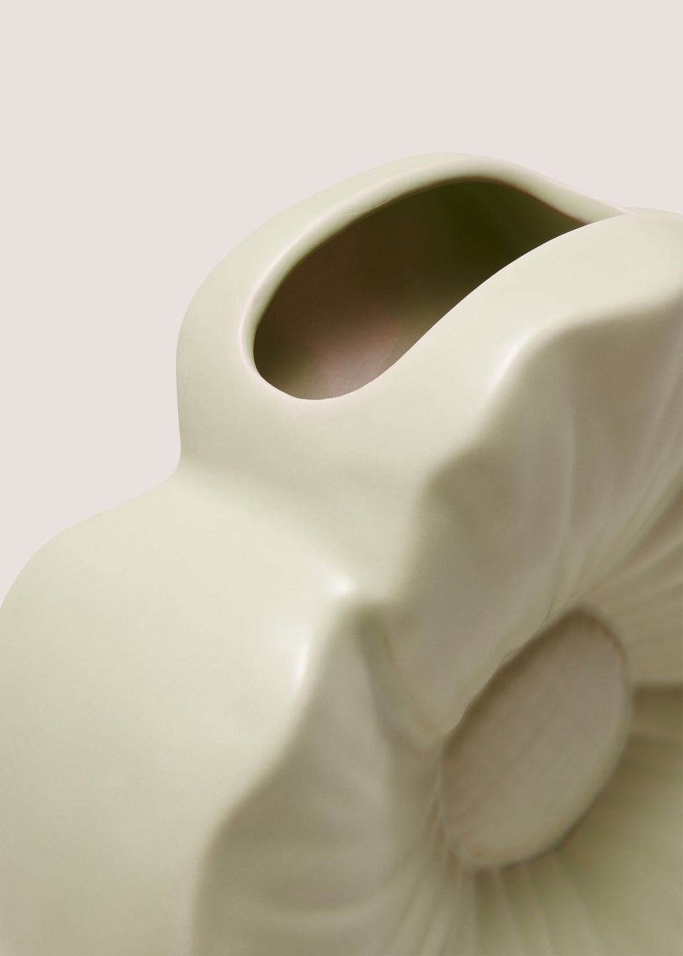 Green Daisy Shape Vase