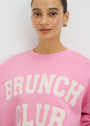 Pink Brunch Club Sweatshirt