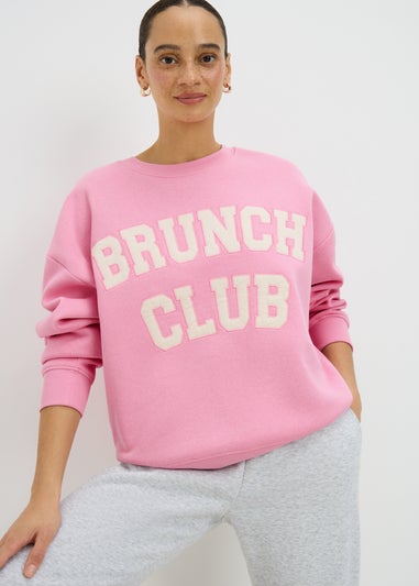 Pink Brunch Club Sweatshirt
