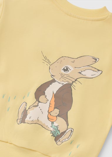 Peter Rabbit Kids Yellow Sweatshirt (1-6yrs)