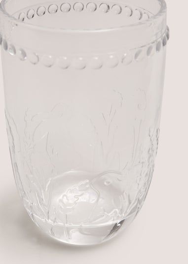 Glass Rabbit Tumbler