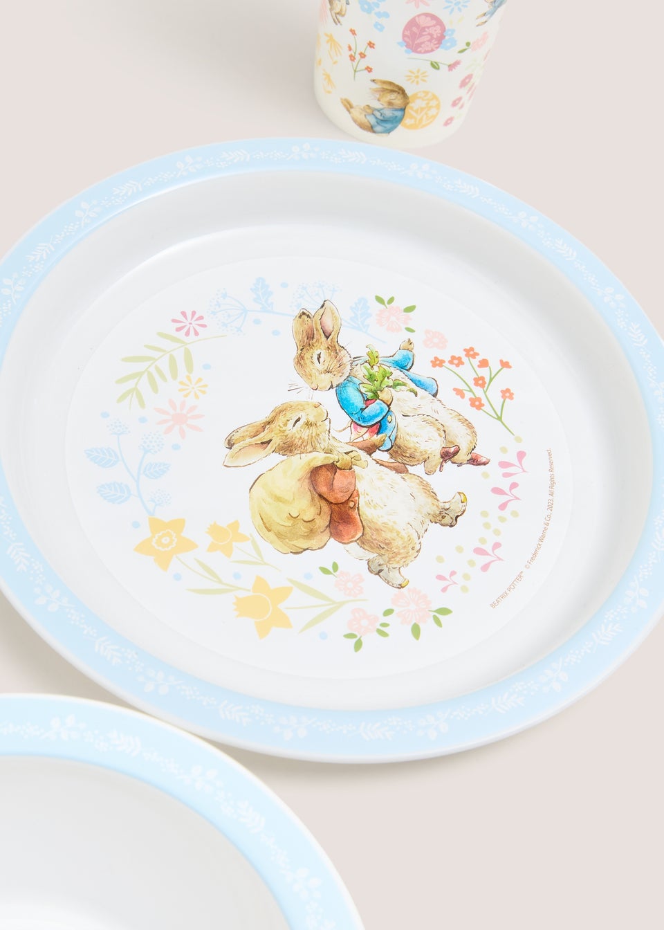 3 Piece Peter Rabbit Kids Dinner Set