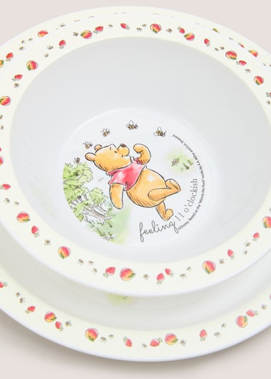 3 Piece Winnie The Pooh Kids Dinner Set