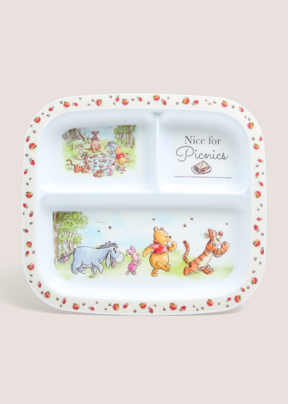 Winnie The Pooh Kids Divide Plate